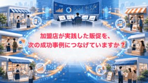 加盟店が実践した販促を、次の成功事例につなげていますか？　〜マーケティング機能をチェーン全体の学習システムに〜